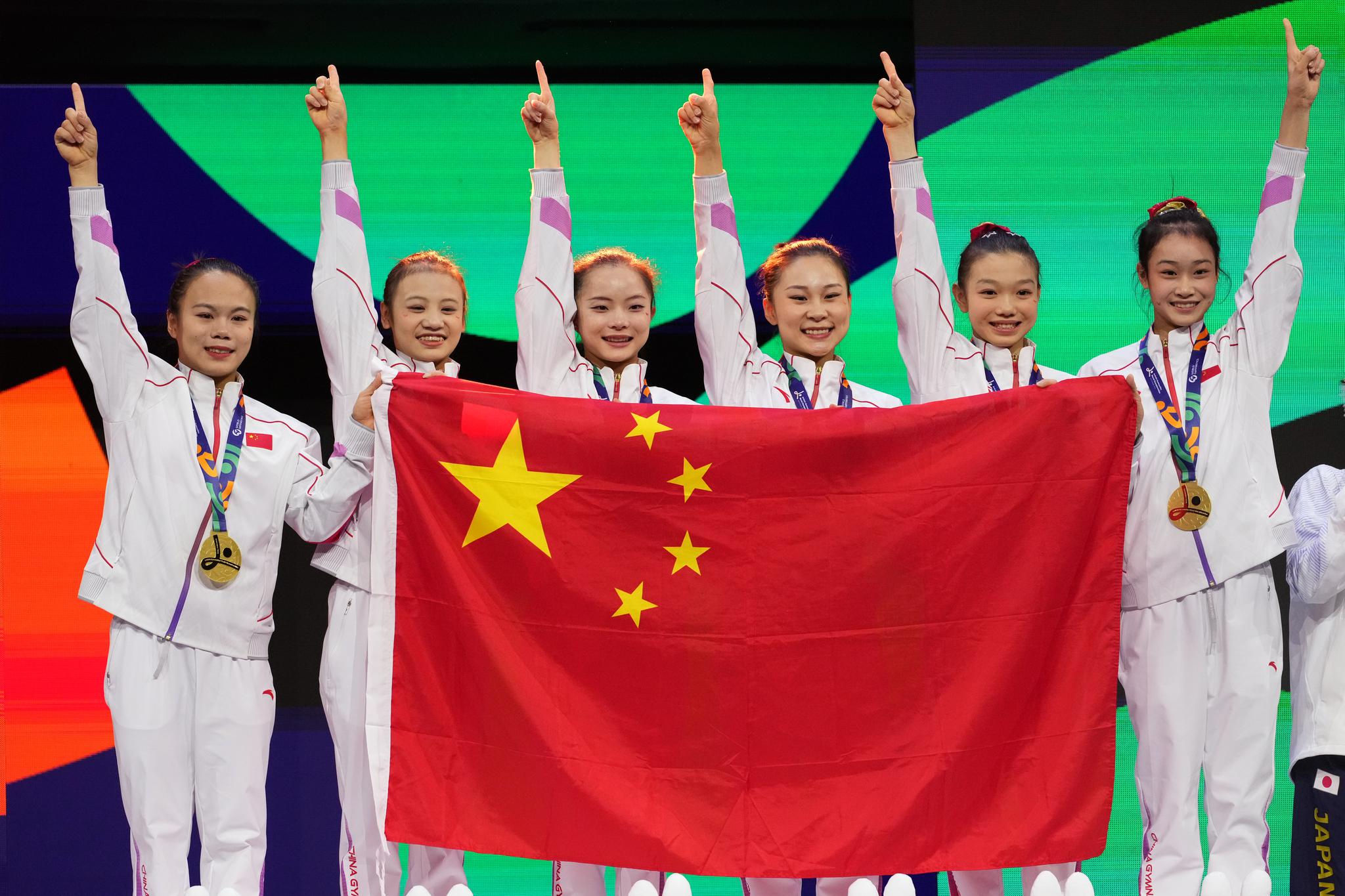 China wins women's team gold at World Gymnastics Championships