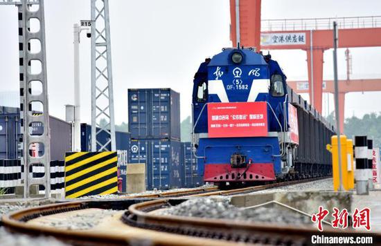 Sichuan launches first China-Kyrgyzstan-Uzbekistan intermodal transport freight train - Vimarsana News