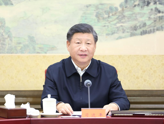 Xi Jinping, general secretary of the Communist Party of China (CPC) Central Committee, presides over a meeting of the Political Bureau of the CPC Central Committee and delivers an important speech. The meeting of criticism and self-criticism was held from Monday to Tuesday. (Xinhua/Ju Peng)