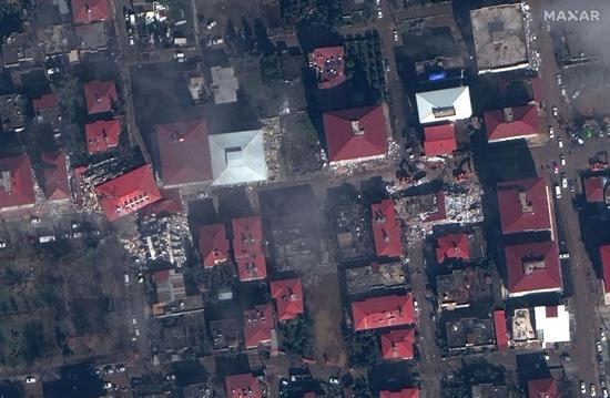 Satellite images show shocking destruction caused by earthquakes in Türkiye