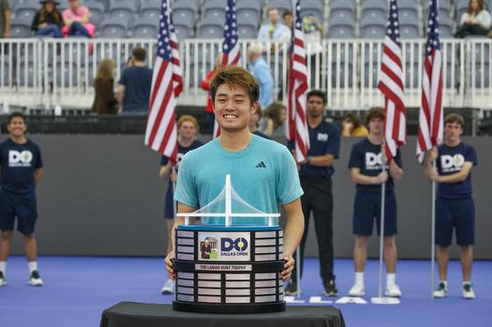 Wu Yibing wins China's first ATP tour title