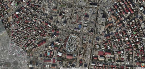 Satellite images of Türkiye earthquake