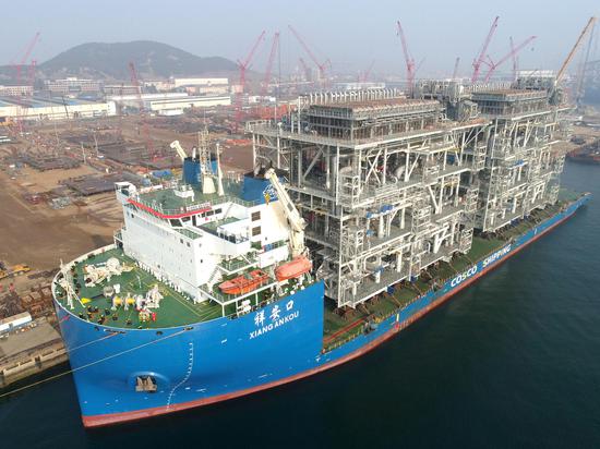 World's first integrated LNG core process modules completed