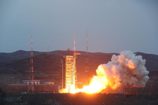 China launches four Earth-observation satellites