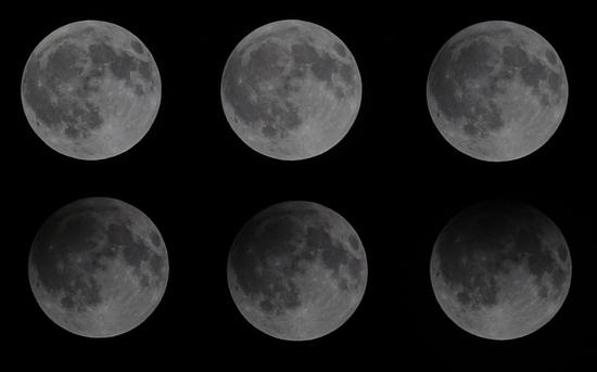 First lunar eclipse of 2023 pictured in China