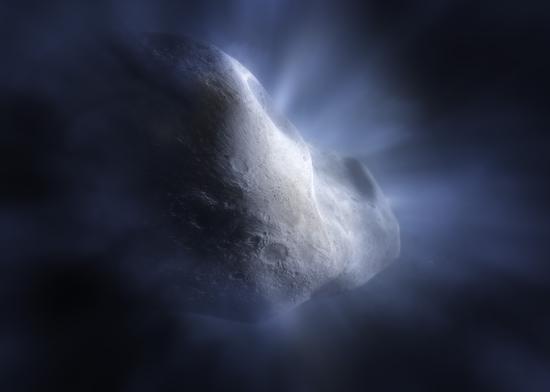 Webb telescope discovers water around comet