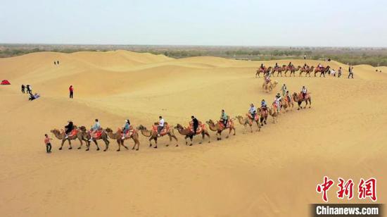 Photo shows the Yuli County of the Bayingolin Mongolian Autonomous Prefecture, Xinjiang. (Photo: China News Service/Wang Zhipeng)