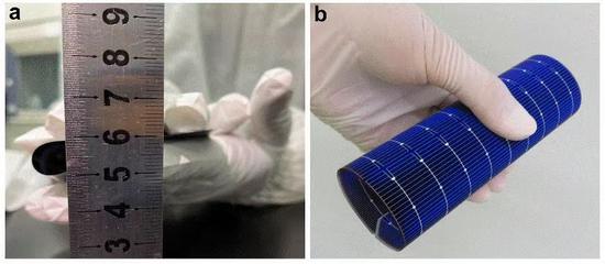 Highly flexible, paper-thin c-Si solar cells (Photo/Courtesy of the CAS)