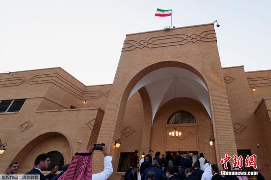 Iran's embassy reopens in Saudi Arabia