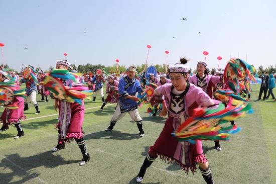 11th Wurigong Festival of Hezhe ethnic group celebrated in NE China