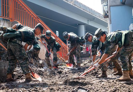 Massive rescue and relief efforts underway in Chongqing after flood