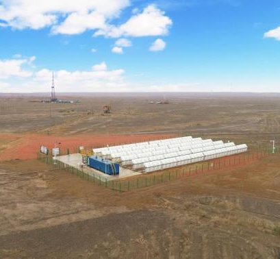 First solar-thermal heating thin-oil project commences operation in Xinjiang