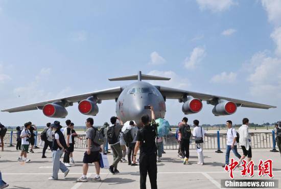 PLA Air Force open-day event displays advanced aircraft