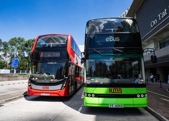 First batch of double-decker electric buses to hit road in Hong Kong