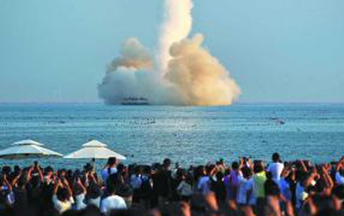 Sea launch 1st by Chinese private entity