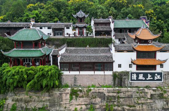 Relocated Zhang Fei Temple in Chongqing