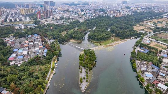 Thousand-year- old artificial canal in Guangxi