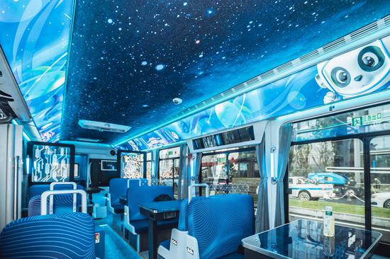 Sci-fi bus unveiled for 2023 Chengdu Science Fiction Convention