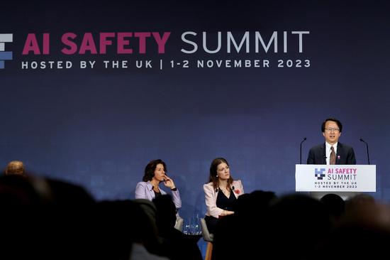 China takes safety initiative at AI summit in England