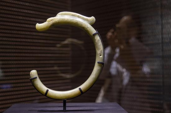 Exquisite jade relics on display at Nanjing Museum