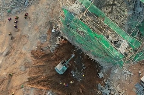 7 killed after scaffolding collapses in Shanxi