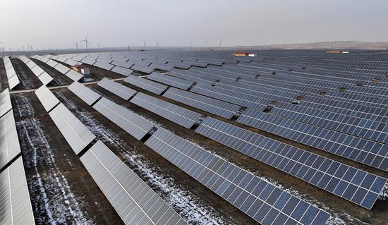 Wind-solar energy storage, transmission base in N China