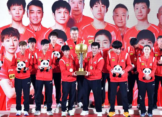 China wins ITTF Mixed Team World Cup