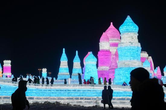 Harbin Ice and Snow World opens to public