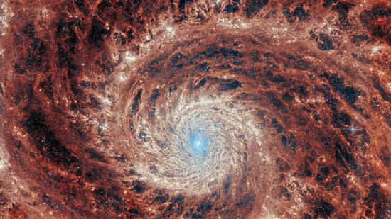 Photo of M51 voted as best space image by Webb telescope in 2023