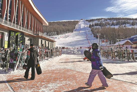 Xinjiang's ski resorts draw growing crowds