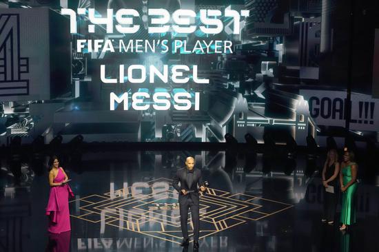 Messi retains FIFA best male player award