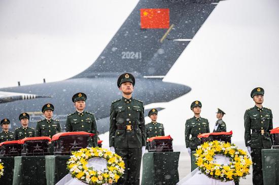 DNA technology helps confirm identities of 10 Chinese soldiers