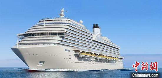 Design photo of China's second large cruise ship. (Photo/China News Service)