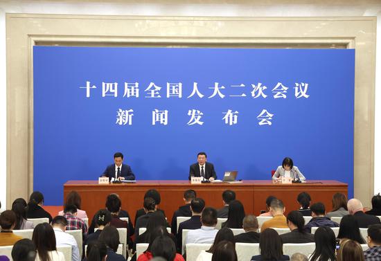 China's national legislature holds press conference