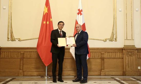 The mutual visa exemption agreement between China and Georgia will take effect on May 28