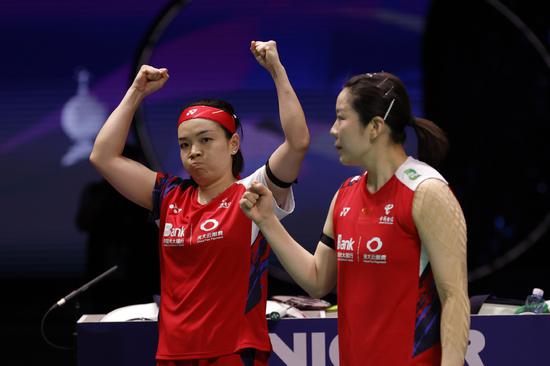 中国女子羽毛球第16次夺得优步杯冠军