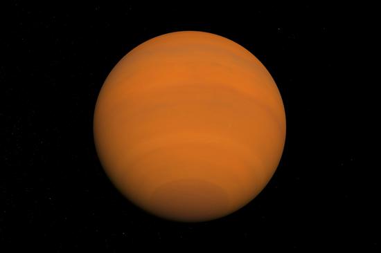 Giant planet with density like cotton candy discovered