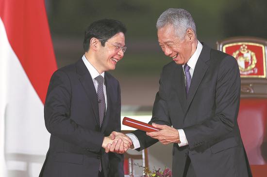 China's Foreign Ministry congratulates Singapore's new prime minister