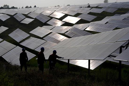 Solar power station drives green development in Shandong