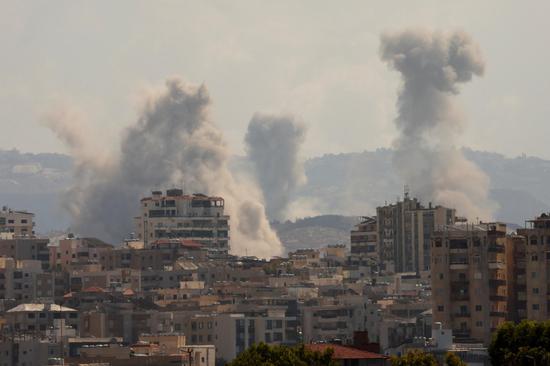 Israel's large-scale airstrikes on Lebanon kill nearly 500