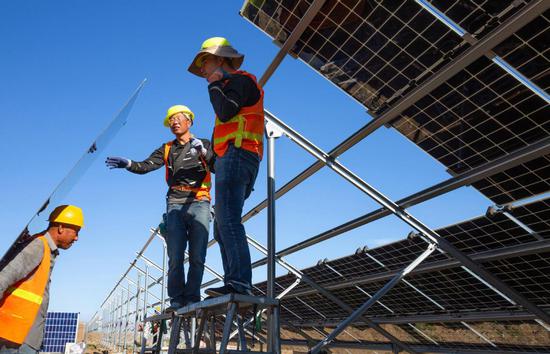 Nation's clean energy drive marches forward