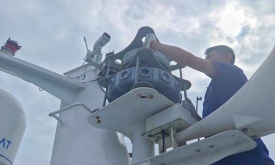 China-developed first omnidirectional monitoring system for ships completes target identification mission