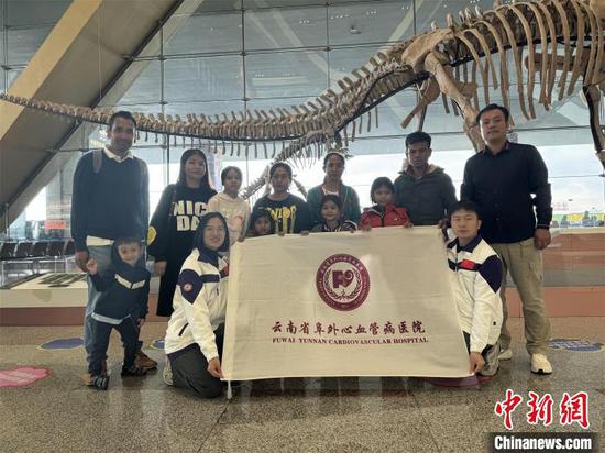 Five Cambodian children with congenital heart disease receive free surgery in China