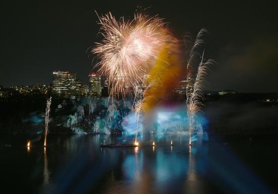 'Earth to Space' art festival illuminates night sky in Washington