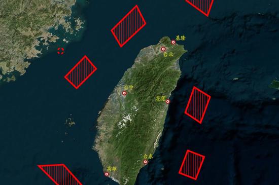 PLA undertakes combat drills around Taiwan