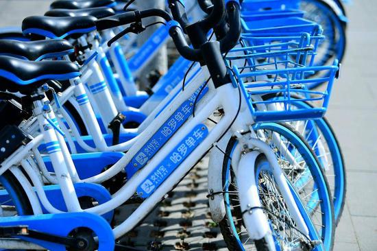 City dwellers shift gear to shared bikes