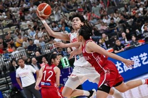 China dominates Indonesia in opening match at FIBA Women's Asia Cup 2025
