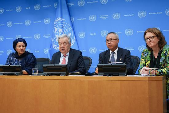 UN says nearly half of SDGs progress 'insufficient' ten years on