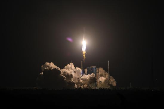Tianzhou-9 cargo craft successfully docks with China space station