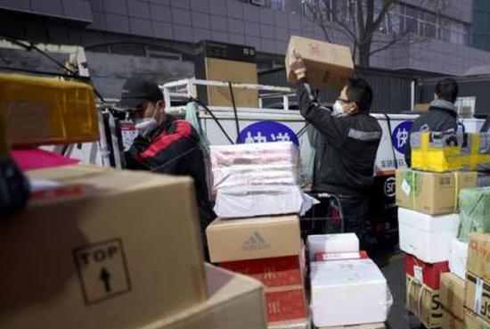 China remains No 1 worldwide in express delivery volume